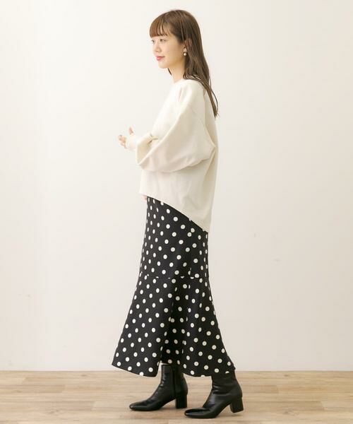 Sonny Label / サニーレーベル スカート | ポルカドットトラペーズスカート | 詳細28