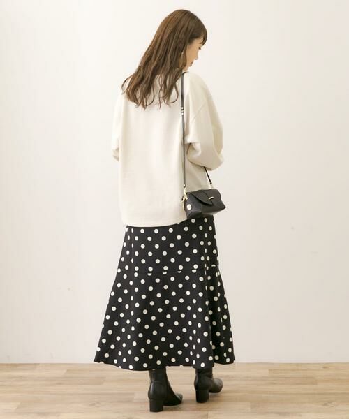 Sonny Label / サニーレーベル スカート | ポルカドットトラペーズスカート | 詳細29