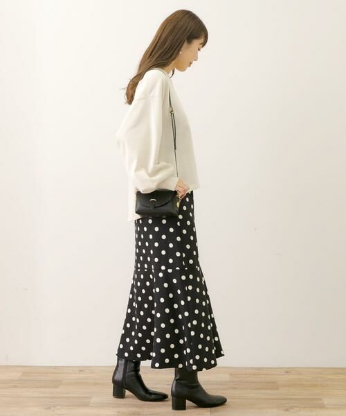 Sonny Label / サニーレーベル スカート | ポルカドットトラペーズスカート | 詳細30