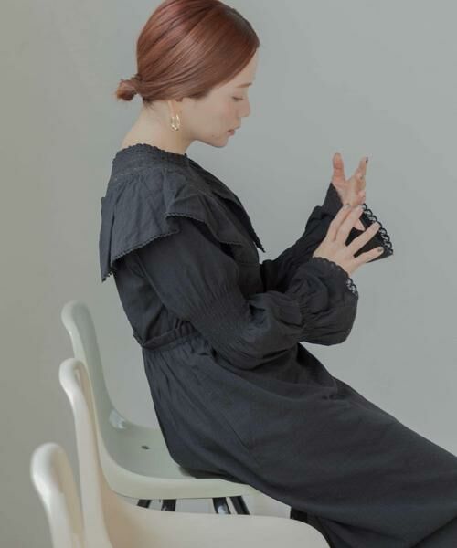 Sonny Label / サニーレーベル ワンピース | NaokoTakayamaコラボフリルone-piece | 詳細2