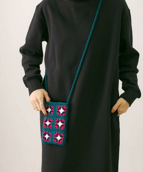 Sonny Label / サニーレーベル ショルダーバッグ | ジャガードポシェット | 詳細1