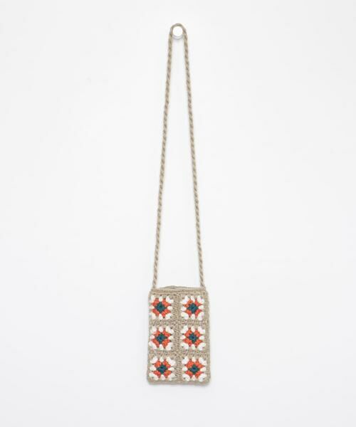 Sonny Label / サニーレーベル ショルダーバッグ | ジャガードポシェット | 詳細9