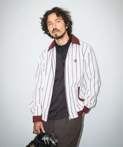 Sonny Label / サニーレーベル ブルゾン | OOPS　先染めストライプブルゾン