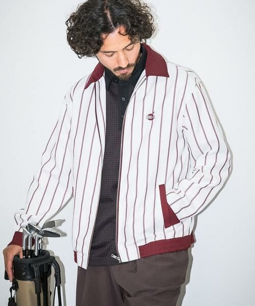 Sonny Label / サニーレーベル ブルゾン | OOPS　先染めストライプブルゾン | 詳細1