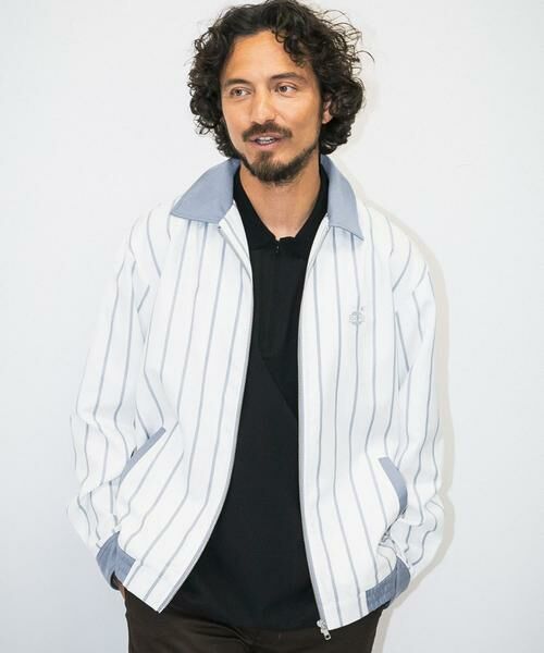 Sonny Label / サニーレーベル ブルゾン | OOPS　先染めストライプブルゾン | 詳細11