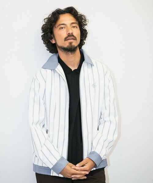 Sonny Label / サニーレーベル ブルゾン | OOPS　先染めストライプブルゾン | 詳細12