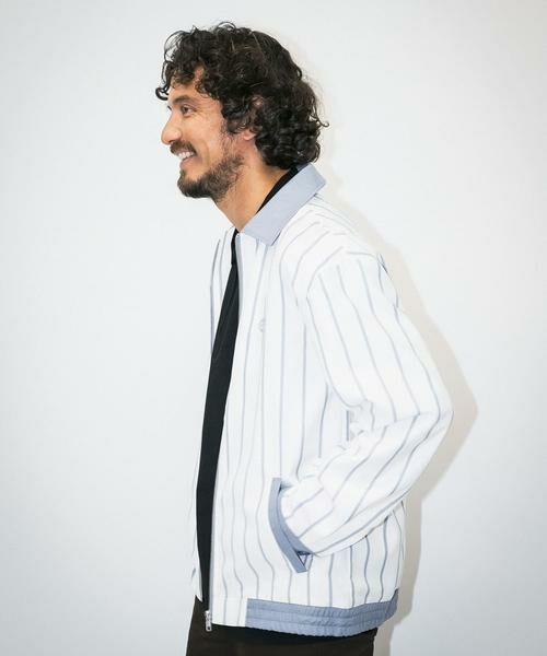 Sonny Label / サニーレーベル ブルゾン | OOPS　先染めストライプブルゾン | 詳細13