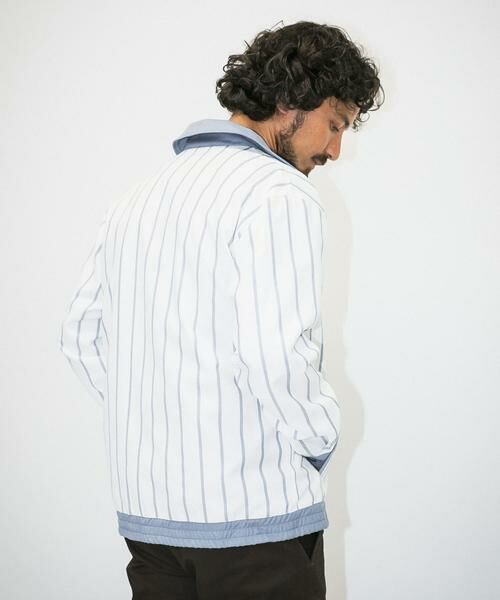 Sonny Label / サニーレーベル ブルゾン | OOPS　先染めストライプブルゾン | 詳細14