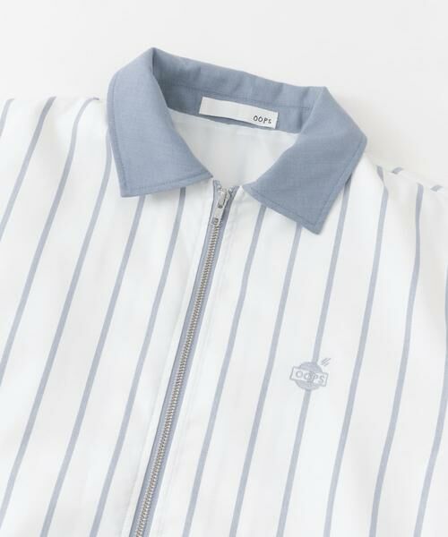 Sonny Label / サニーレーベル ブルゾン | OOPS　先染めストライプブルゾン | 詳細19