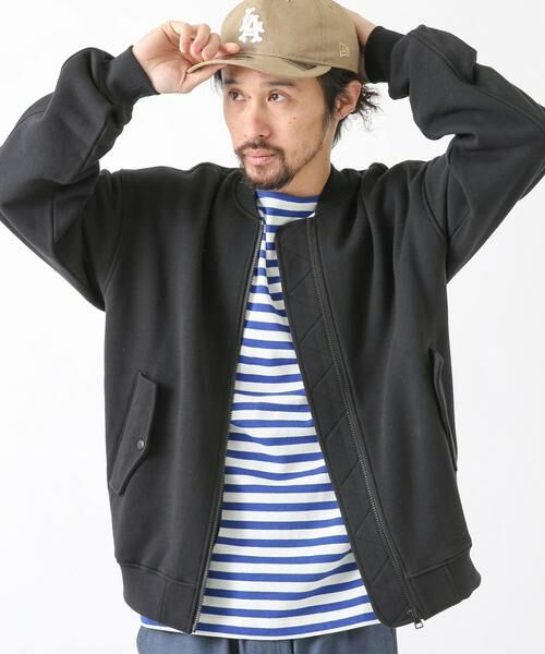 Sonny Label / サニーレーベル ミリタリージャケット・コート | 裏毛スウェットMA-1ブルゾン | 詳細4