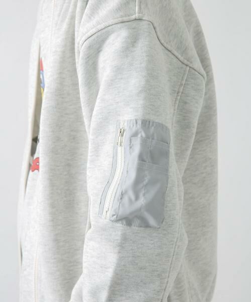 Sonny Label / サニーレーベル ミリタリージャケット・コート | 裏毛スウェットMA-1ブルゾン | 詳細24