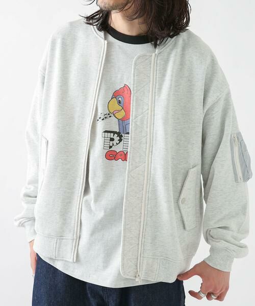 Sonny Label / サニーレーベル ミリタリージャケット・コート | 裏毛スウェットMA-1ブルゾン | 詳細18