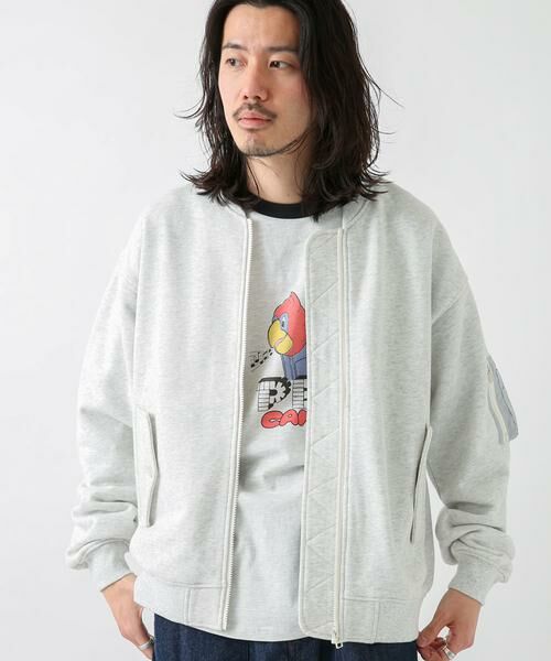 Sonny Label / サニーレーベル ミリタリージャケット・コート | 裏毛スウェットMA-1ブルゾン | 詳細19