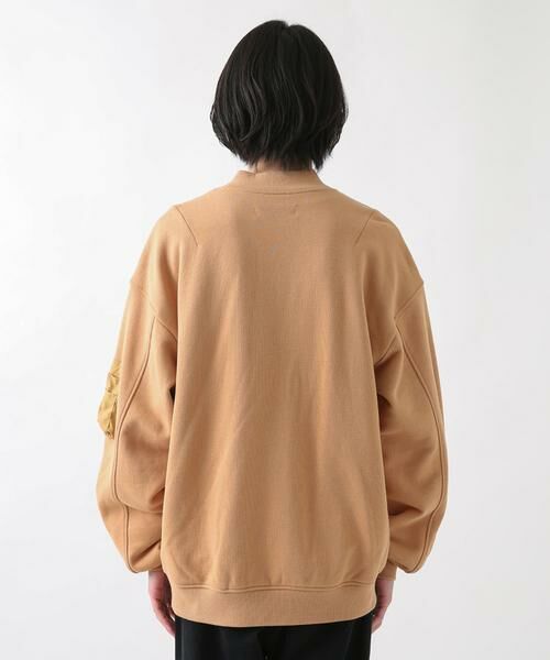 Sonny Label / サニーレーベル ミリタリージャケット・コート | 裏毛スウェットMA-1ブルゾン | 詳細11