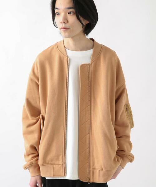 Sonny Label / サニーレーベル ミリタリージャケット・コート | 裏毛スウェットMA-1ブルゾン | 詳細3