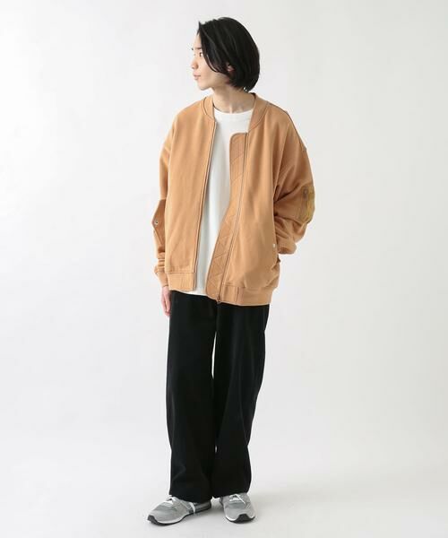 Sonny Label / サニーレーベル ミリタリージャケット・コート | 裏毛スウェットMA-1ブルゾン | 詳細7