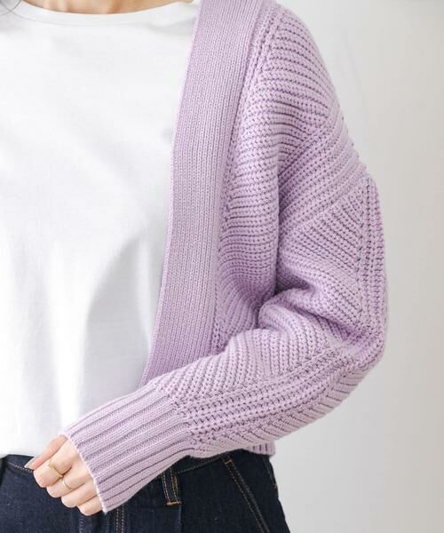 Sonny Label / サニーレーベル カーディガン・ボレロ | ニットボレロカーディガン | 詳細11