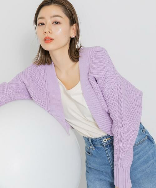 Sonny Label / サニーレーベル カーディガン・ボレロ | ニットボレロカーディガン | 詳細2