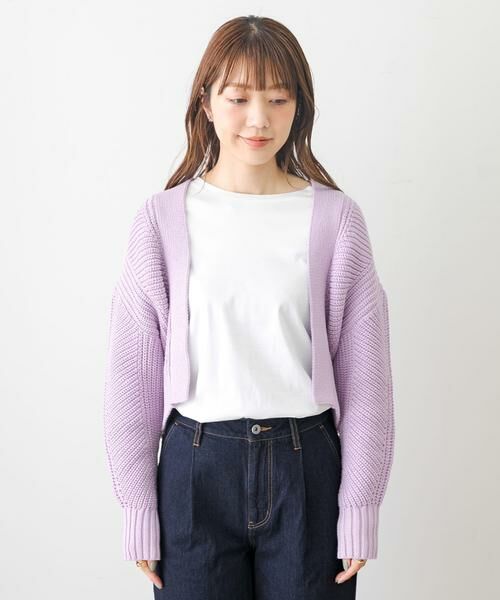 Sonny Label / サニーレーベル カーディガン・ボレロ | ニットボレロカーディガン | 詳細8