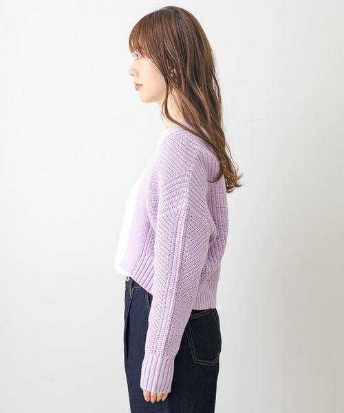 Sonny Label / サニーレーベル カーディガン・ボレロ | ニットボレロカーディガン | 詳細9