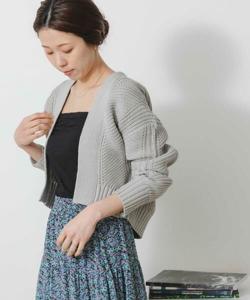 Sonny Label / サニーレーベル カーディガン・ボレロ | ニットボレロカーディガン | 詳細26