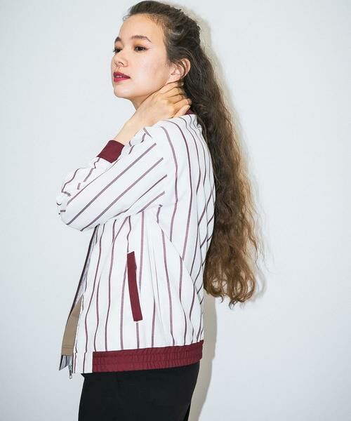 Sonny Label / サニーレーベル ブルゾン | OOPS　先染めストライプブルゾン | 詳細6