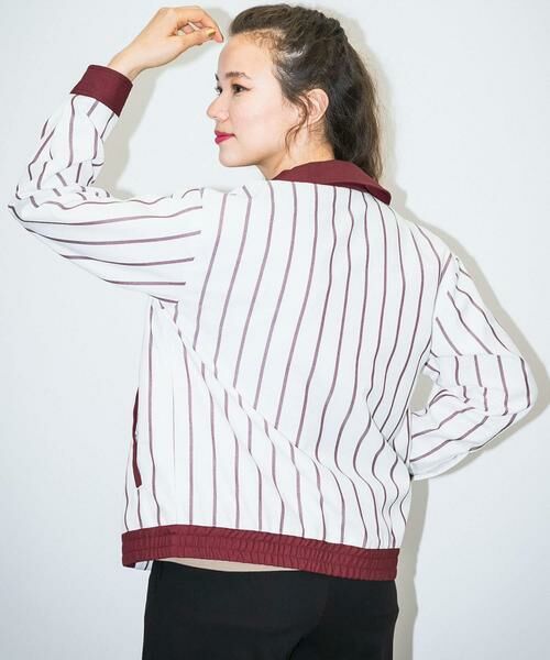 Sonny Label / サニーレーベル ブルゾン | OOPS　先染めストライプブルゾン | 詳細8