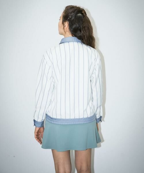 Sonny Label / サニーレーベル ブルゾン | OOPS　先染めストライプブルゾン | 詳細26