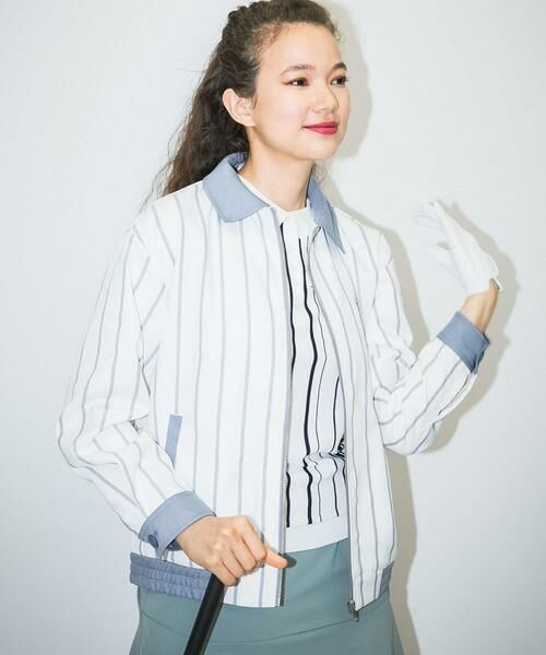 Sonny Label / サニーレーベル ブルゾン | OOPS　先染めストライプブルゾン | 詳細17