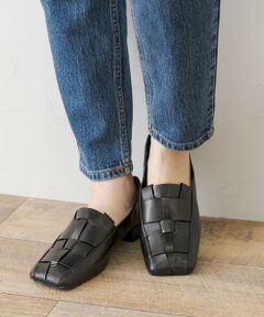 Sonny Label / サニーレーベル パンプス | グルカスクエアフラットパンプス