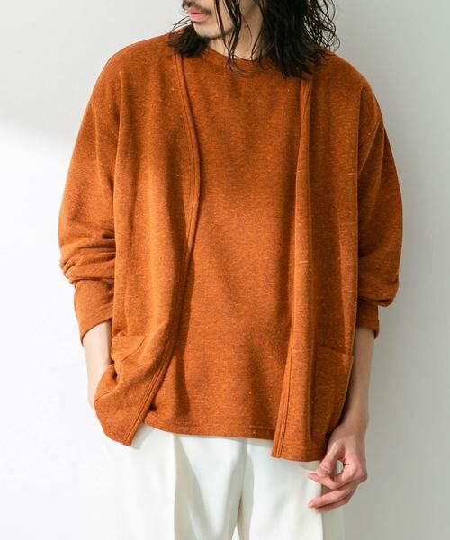 Sonny Label / サニーレーベル カーディガン・ボレロ | JAPAN MADE 裏毛カーディガン | 詳細1