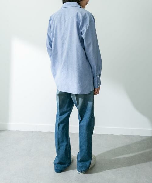 Sonny Label / サニーレーベル シャツ・ブラウス | 『別注』ELY×Sonny Label　開襟シャンブレーシャツ | 詳細5