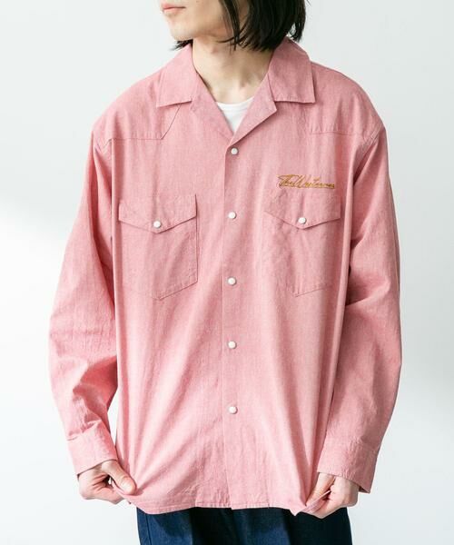 Sonny Label / サニーレーベル シャツ・ブラウス | 『別注』ELY×Sonny Label　開襟シャンブレーシャツ | 詳細15