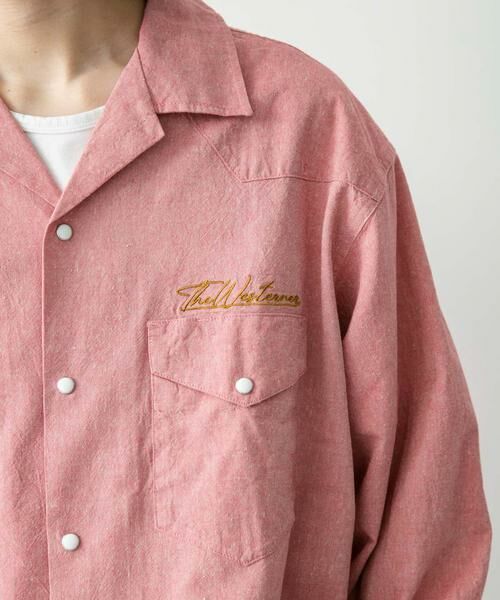 Sonny Label / サニーレーベル シャツ・ブラウス | 『別注』ELY×Sonny Label　開襟シャンブレーシャツ | 詳細24