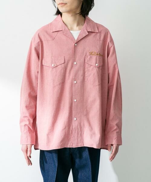 Sonny Label / サニーレーベル シャツ・ブラウス | 『別注』ELY×Sonny Label　開襟シャンブレーシャツ | 詳細21