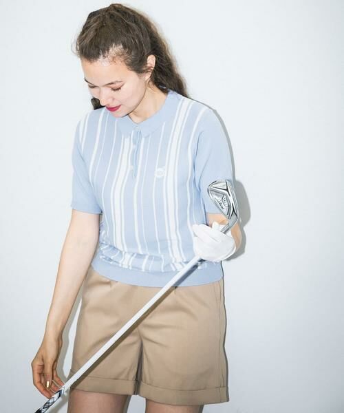 Sonny Label / サニーレーベル ポロシャツ | OOPS　ストライプ半袖ポロシャツ | 詳細18