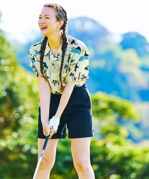 Sonny Label / サニーレーベル ショート・ハーフ・半端丈パンツ | OOPS ストレッチショートパンツ | 詳細1