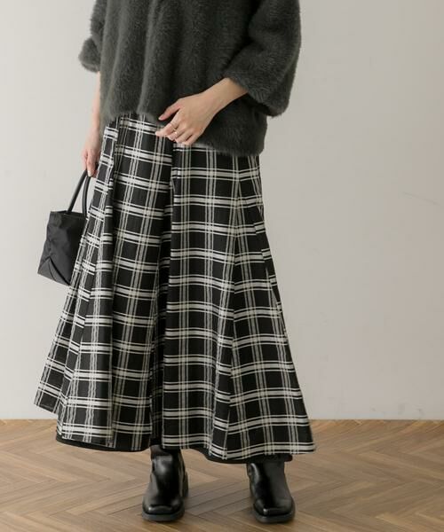 Sonny Label / サニーレーベル スカート | リバーシブルチェックスカート | 詳細1