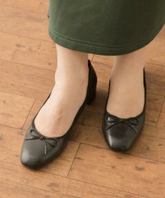 Sonny Label / サニーレーベル バレエシューズ | メタリックヒールバレエシューズ