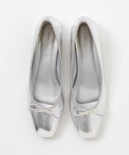 Sonny Label / サニーレーベル バレエシューズ | メタリックヒールバレエシューズ | 詳細9