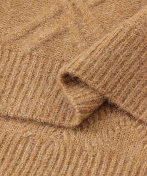 Sonny Label / サニーレーベル ニット・セーター | ウールライクダイヤパターンニットプルオーバー | 詳細7
