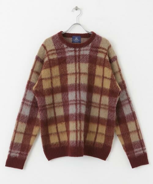 Sonny Label / サニーレーベル ニット・セーター | チェックジャガードニットプルオーバー | 詳細11