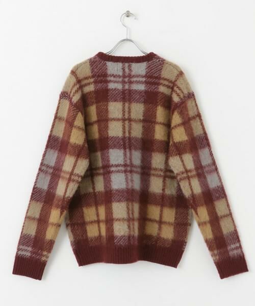 Sonny Label / サニーレーベル ニット・セーター | チェックジャガードニットプルオーバー | 詳細12