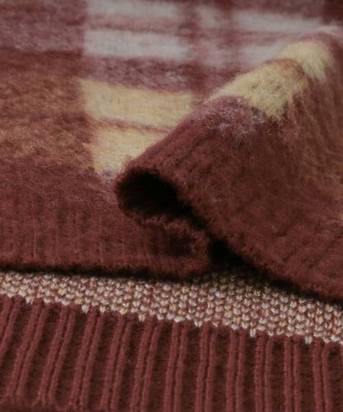 Sonny Label / サニーレーベル ニット・セーター | チェックジャガードニットプルオーバー | 詳細13