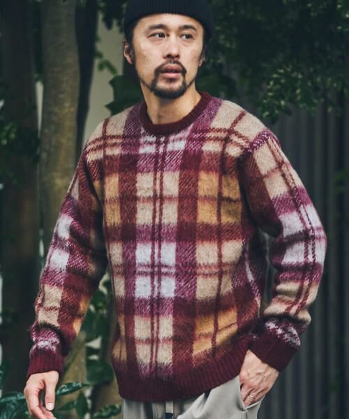 Sonny Label / サニーレーベル ニット・セーター | チェックジャガードニットプルオーバー | 詳細2