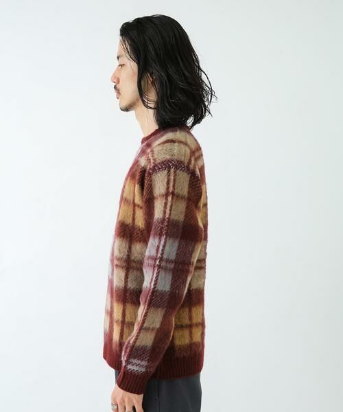 Sonny Label / サニーレーベル ニット・セーター | チェックジャガードニットプルオーバー | 詳細7
