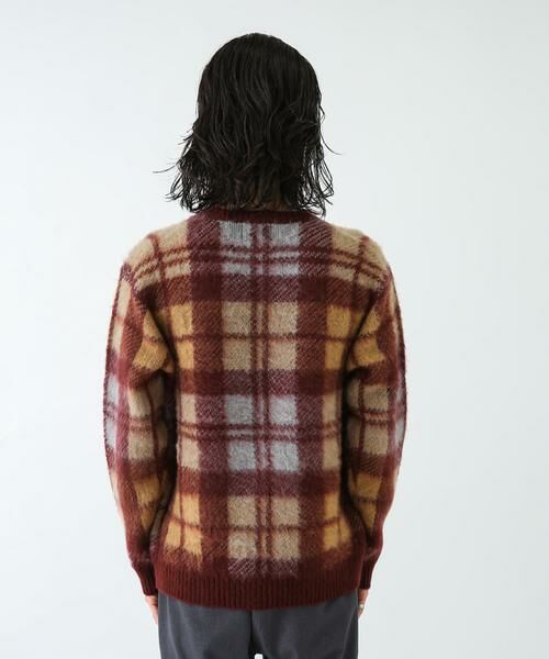 Sonny Label / サニーレーベル ニット・セーター | チェックジャガードニットプルオーバー | 詳細8