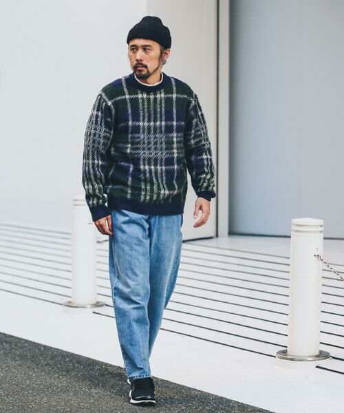 Sonny Label / サニーレーベル ニット・セーター | チェックジャガードニットプルオーバー | 詳細24