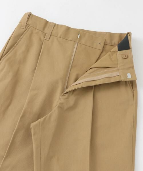Sonny Label / サニーレーベル その他パンツ | 起毛チノストレートタックパンツ | 詳細17