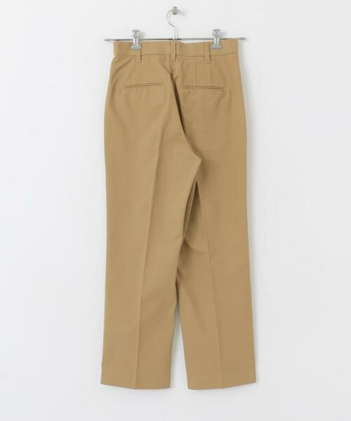 Sonny Label / サニーレーベル その他パンツ | 起毛チノストレートタックパンツ | 詳細18